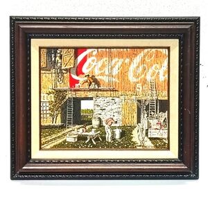 Coca Cola Framed Art E 36174